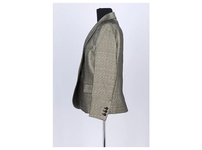 Blazer Soeur de algodón dorado - vista 3