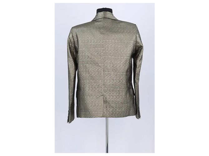 Blazer Soeur de algodón dorado - vista 4
