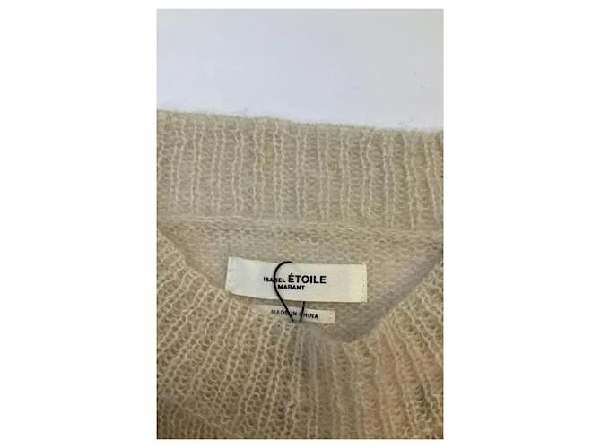 Isabel Marant Etoile Wollpullover ecru Roh - Ansicht 5