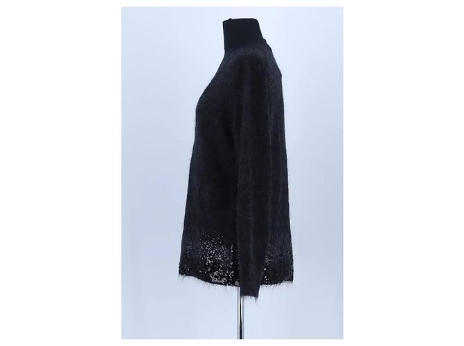 Louis Vuitton Cardigan aus Wolle schwarz - Ansicht 3