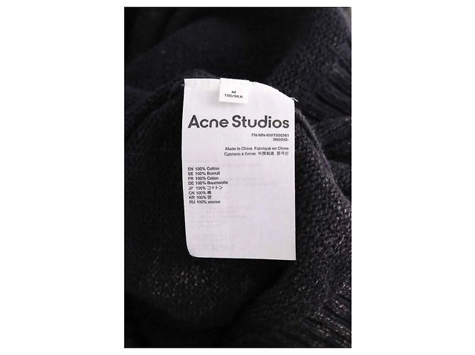 Acne Schwarzer Pullover - Ansicht 6