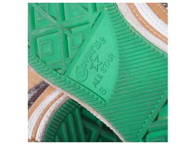 Sneakers alte Missoni x Converse Chuck Taylor Verde - vista 10