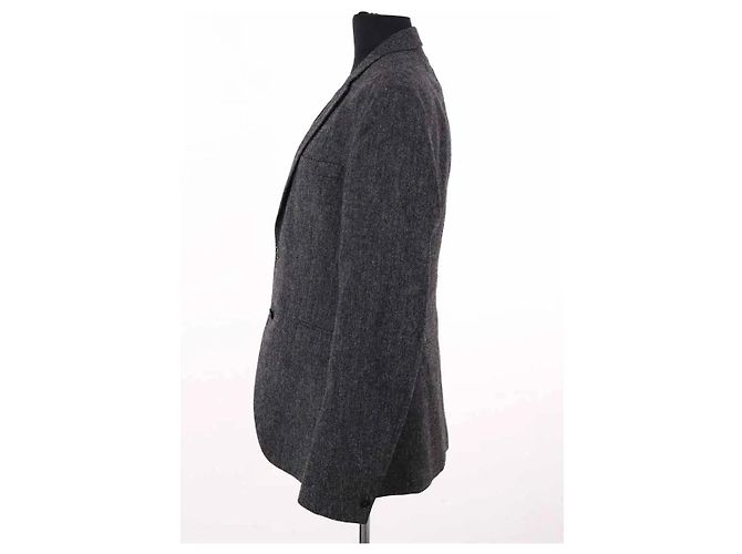 Acne Anthrazitfarbene Jacke Anthrazitgrau - Ansicht 3