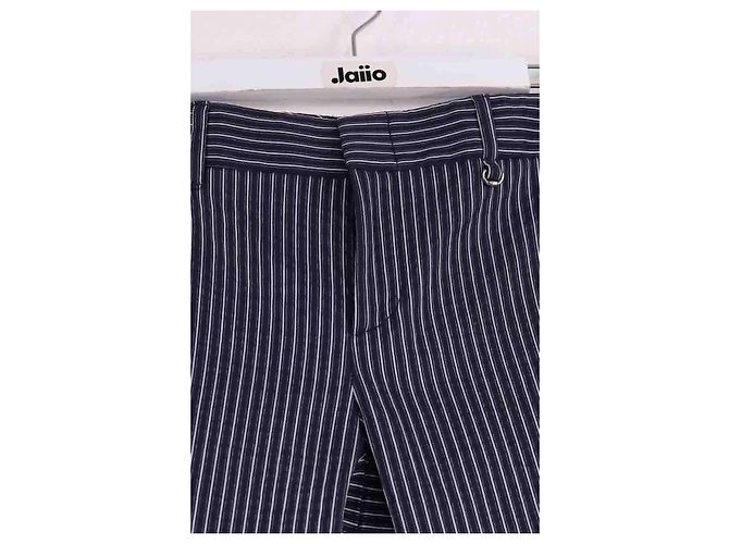 Gucci Pantalones rectos azules - vista 2
