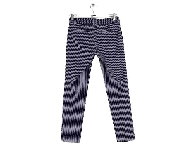 Gucci Pantalones rectos azules - vista 3
