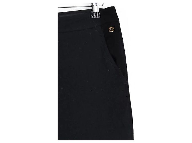 Gucci Pantalón recto negro - vista 2