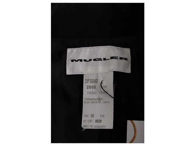 Thierry Mugler Schwarzer Blazer - Ansicht 4