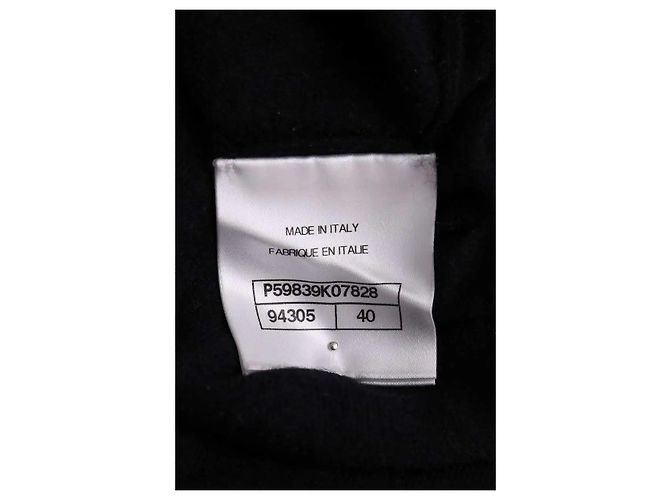 Chanel Schwarzer Pullover - Ansicht 6