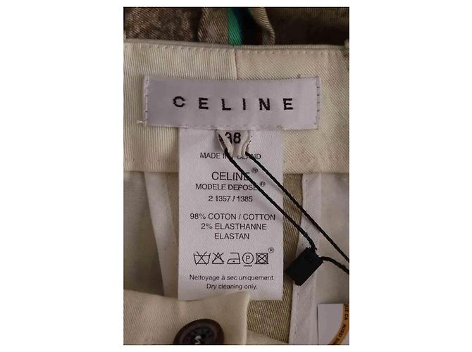 Céline Pantalón recto beige - vista 5