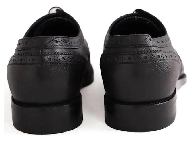 Scarpe stringate Louis Vuitton in pelle nera Nero - vista 2