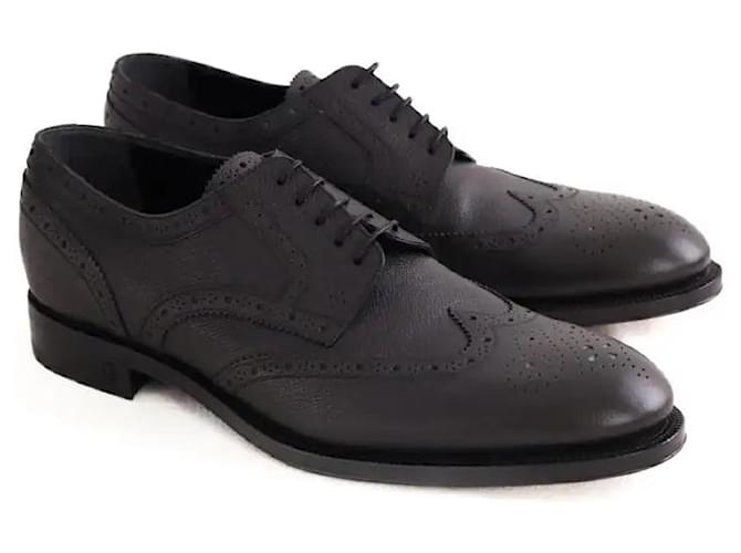 Scarpe stringate Louis Vuitton in pelle nera Nero - vista 3