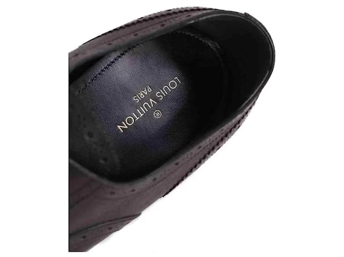 Scarpe stringate Louis Vuitton in pelle nera Nero - vista 4