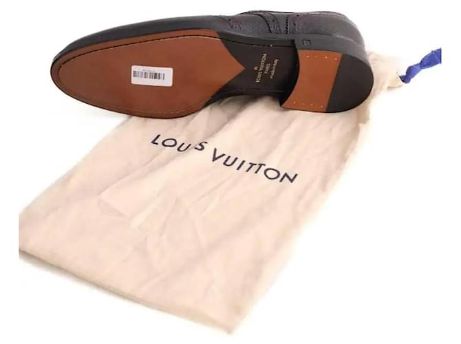 Scarpe stringate Louis Vuitton in pelle nera Nero - vista 6
