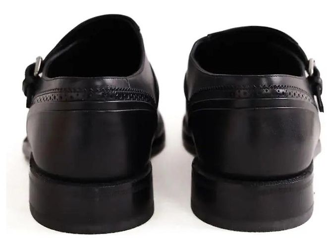 Scarpe con lacci Louis Vuitton in pelle nera Nero - vista 2