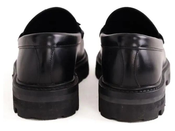Mocassini Céline in pelle nera Nero - vista 2