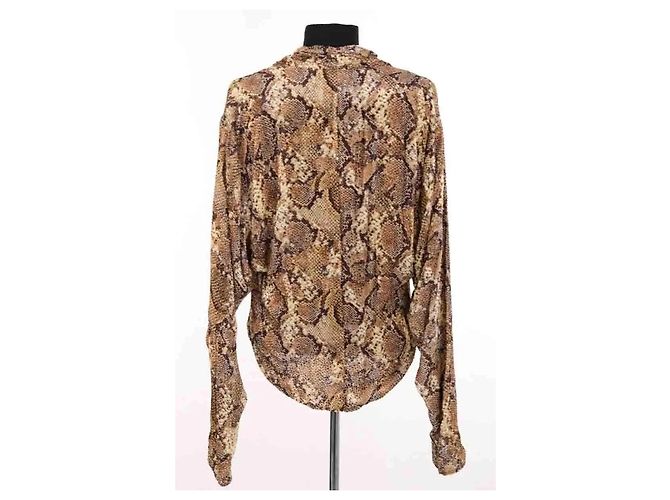 Camicetta Isabel Marant marrone - vista 4