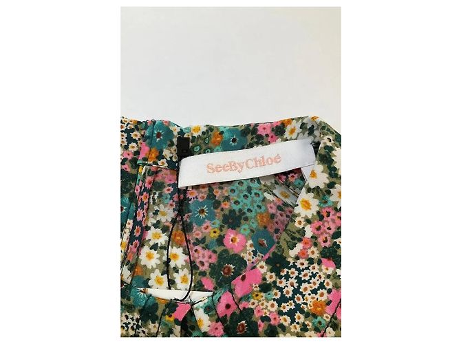 See by Chloé Abito multicolore - vista 5
