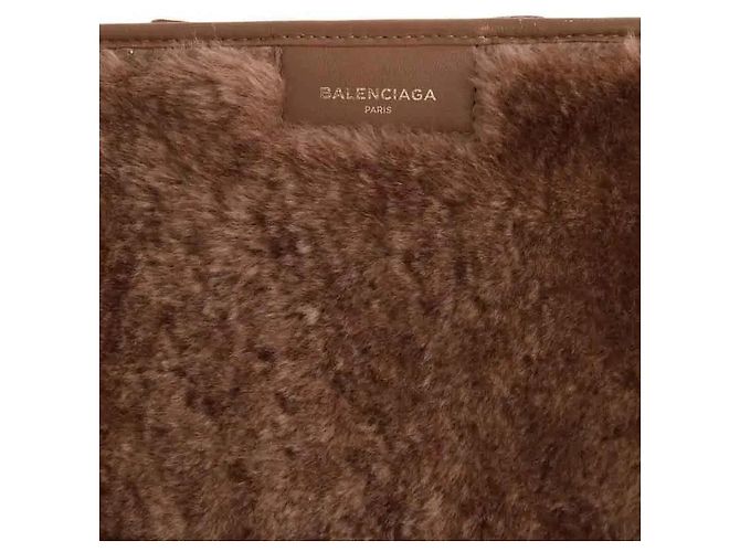Balenciaga Pochette camel Cammello - vista 2