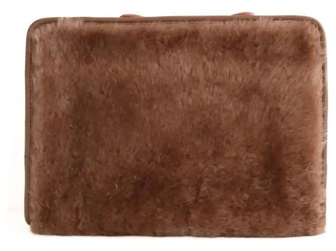 Balenciaga Pochette camel Cammello - vista 4