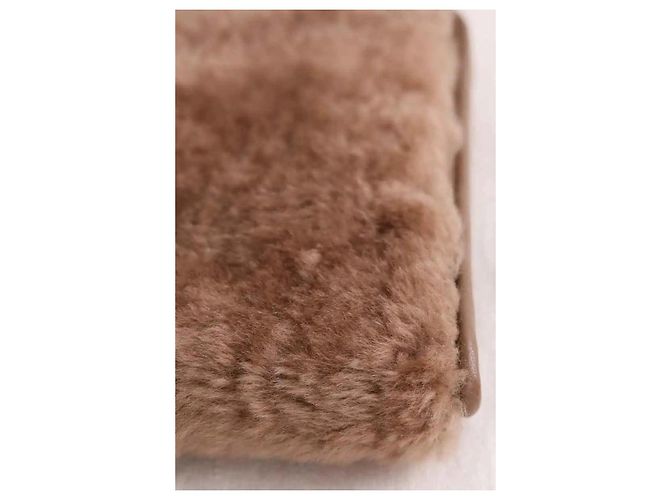 Balenciaga Pochette camel Cammello - vista 5