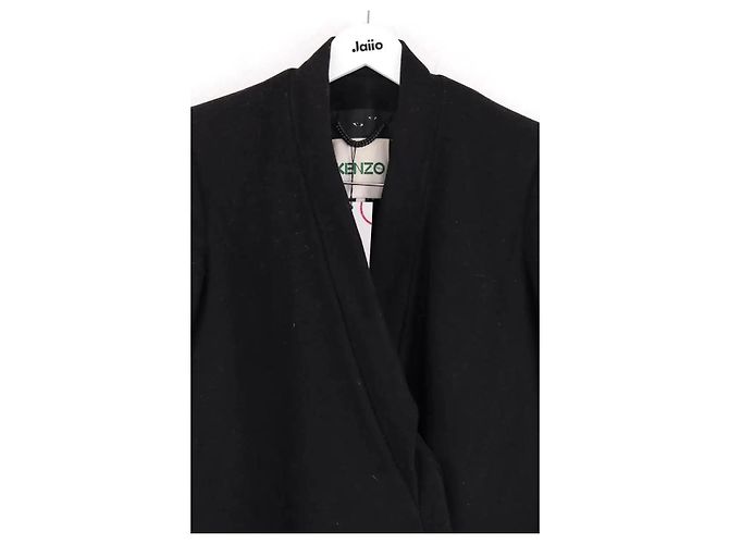 Kenzo Abrigo negro - vista 2