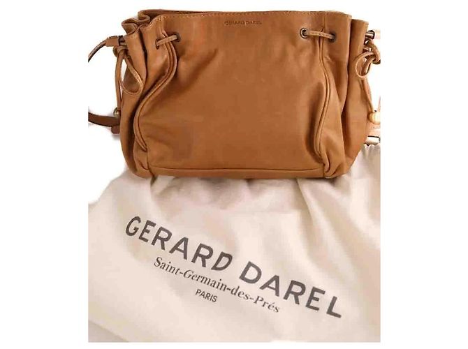 Gerard Darel Borsa a tracolla camel Cammello - vista 6