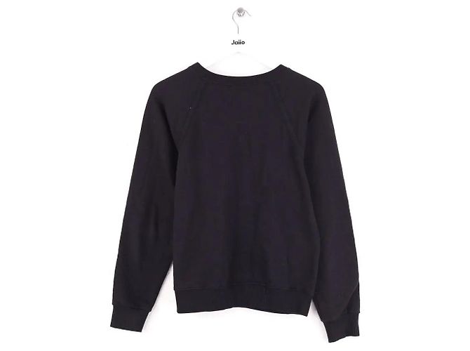Sudadera Saint Laurent negra de algodón Negro - vista 3