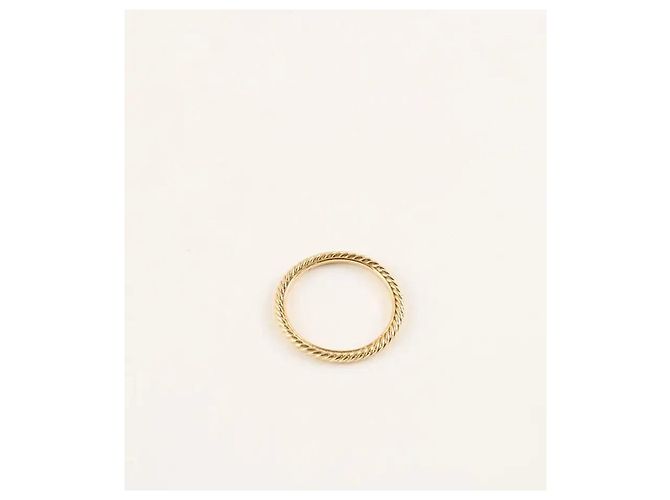 Anello David Yurman Superposable in oro giallo D'oro - vista 3