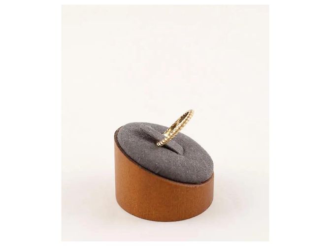 Anello David Yurman Superposable in oro giallo D'oro - vista 2
