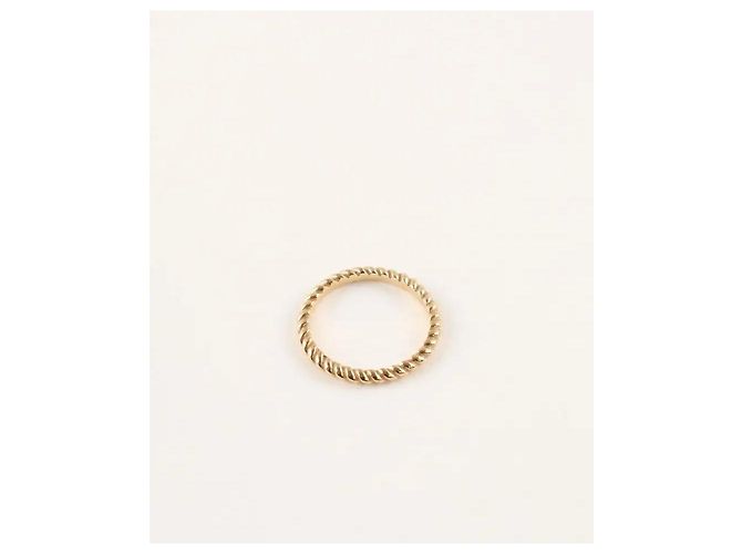 Anello David Yurman Superposable in oro giallo D'oro - vista 4