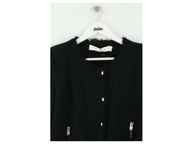Chaqueta Iro de algodón negro - vista 2