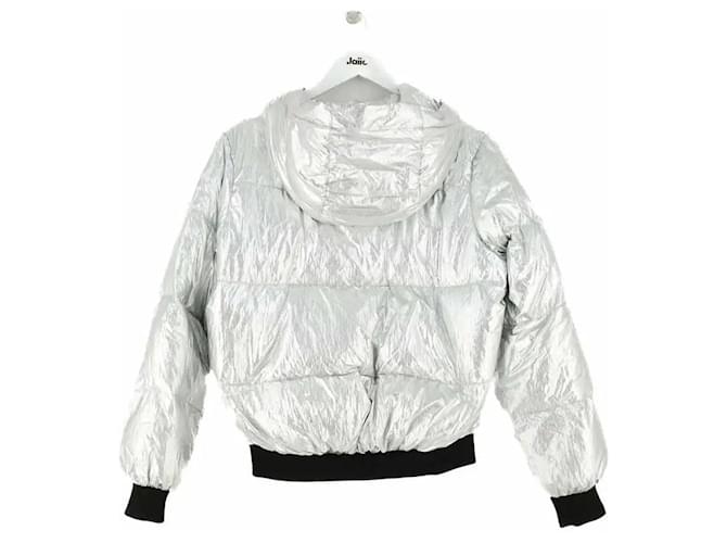 Chaqueta Acolchada Maje Plateada Plata - vista 3