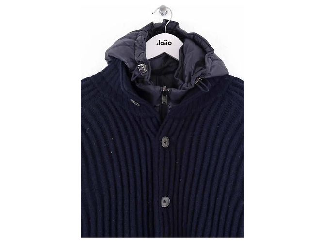 Herno Navy blue jacket - view 2