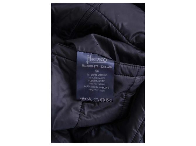 Herno Navy blue jacket - view 7