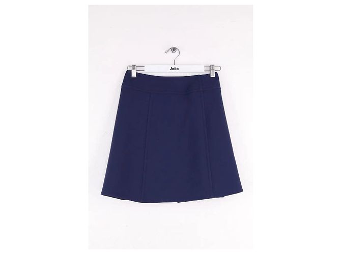 Courreges Falda azul - vista 4