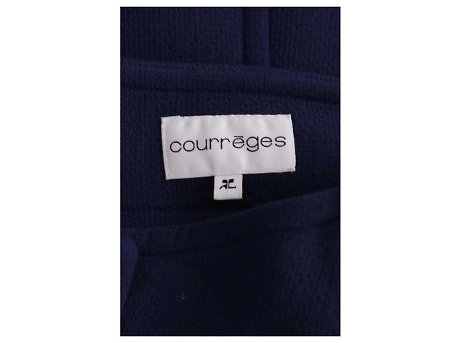 Courreges Falda azul - vista 5