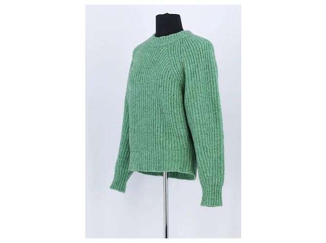 Jersey Isabel Marant de algodón verde - vista 2
