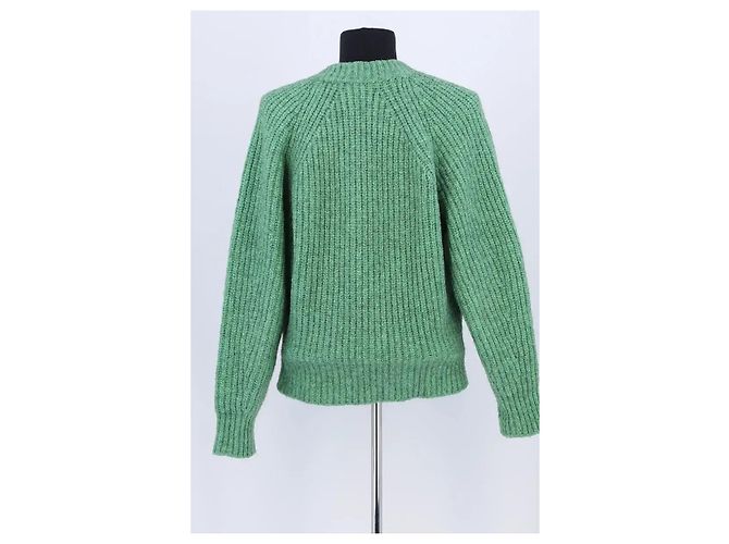 Jersey Isabel Marant de algodón verde - vista 4