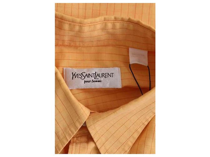 Yves Saint Laurent Camicia gialla Giallo - vista 4