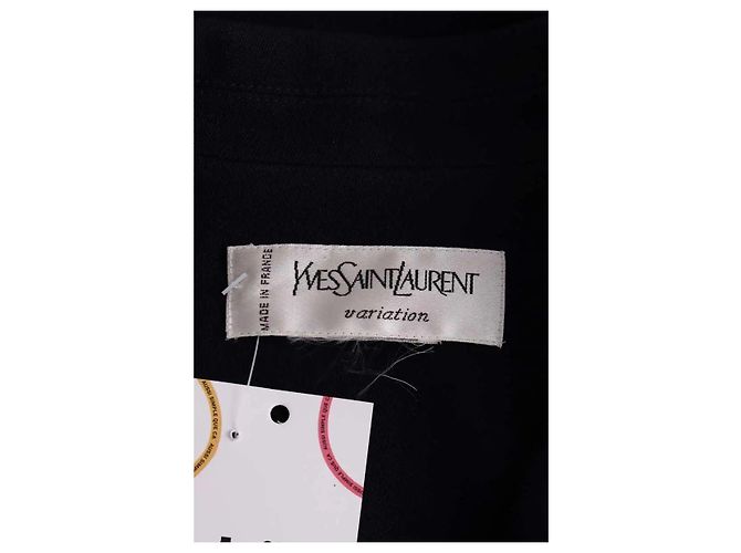 Yves Saint Laurent Top azul - vista 4