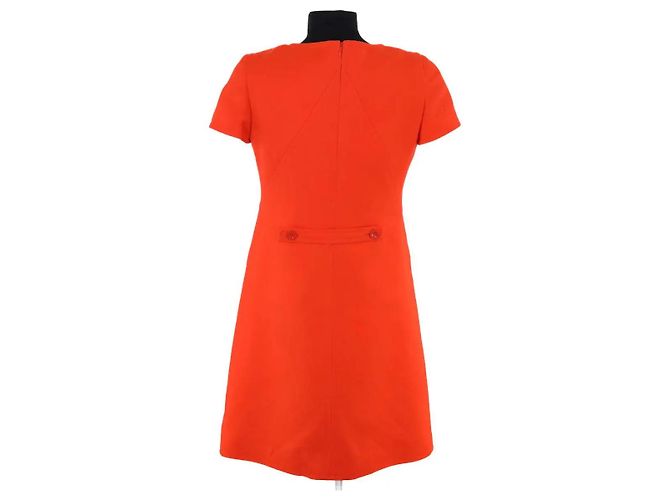 Courreges Vestido laranja - vista 4