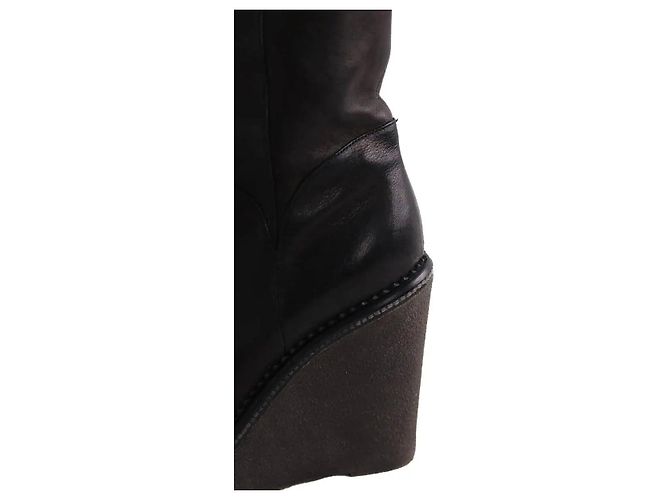 Yves Saint Laurent Botas negras Negro - vista 4
