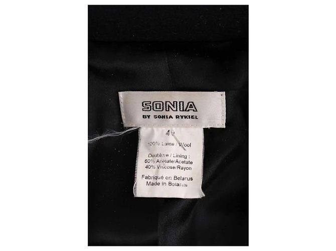 Sonia Rykiel Casaco preto - vista 5