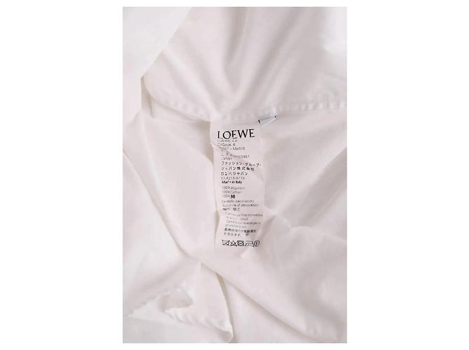 Vestido Loewe de algodón blanco - vista 6