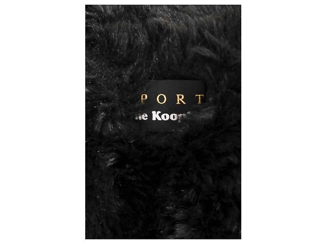 The Kooples Abrigo negro - vista 5