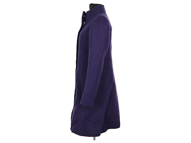 Courreges Abrigo morado Púrpura - vista 3