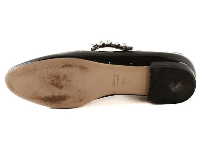 Bailarinas Miu Miu en piel negra - vista 6
