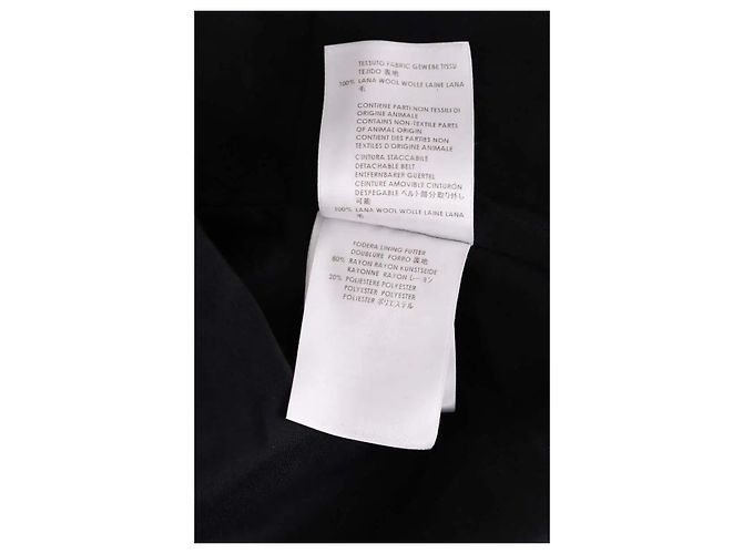 Gucci Abrigo negro - vista 6