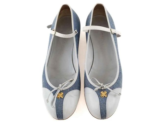 Chanel Bailarinas azules - vista 4