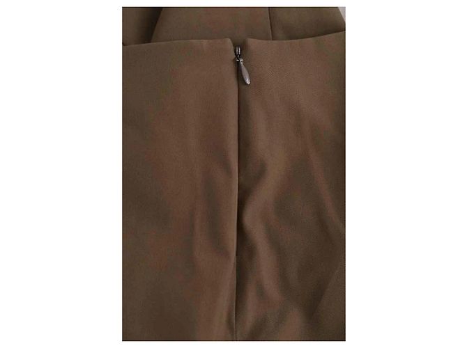 The row Pantalones rectos kaki Caqui - vista 3